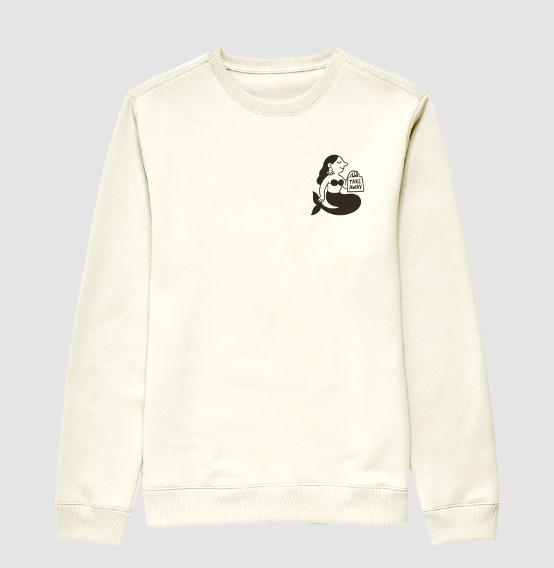 Moletom Sereia Take Away - por Maísa Campos