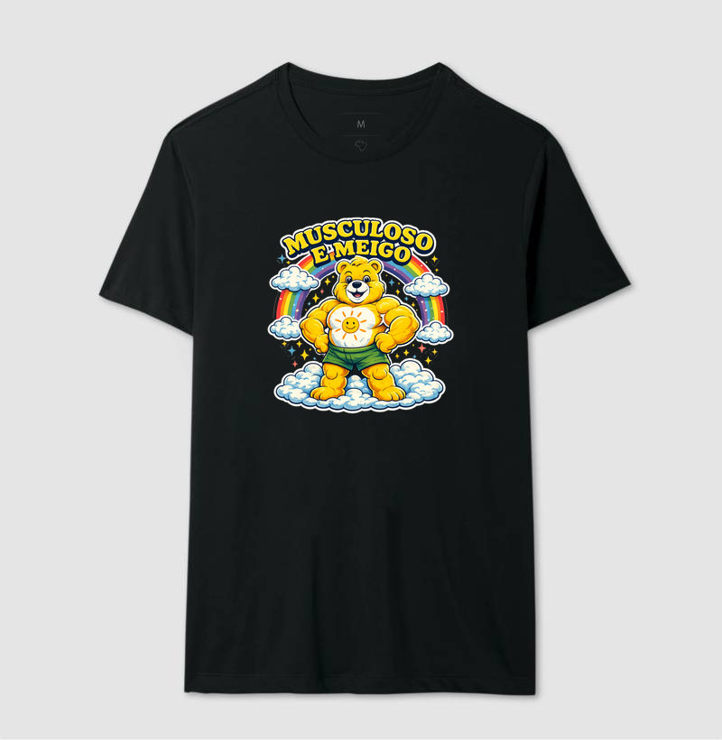 MUSCULOSO E MEIGO - Camiseta