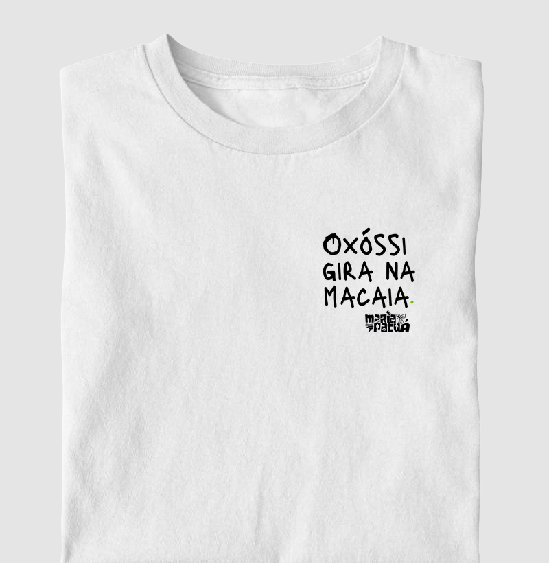 Oxóssi Gira na Macaia no Peito Maria Patuá