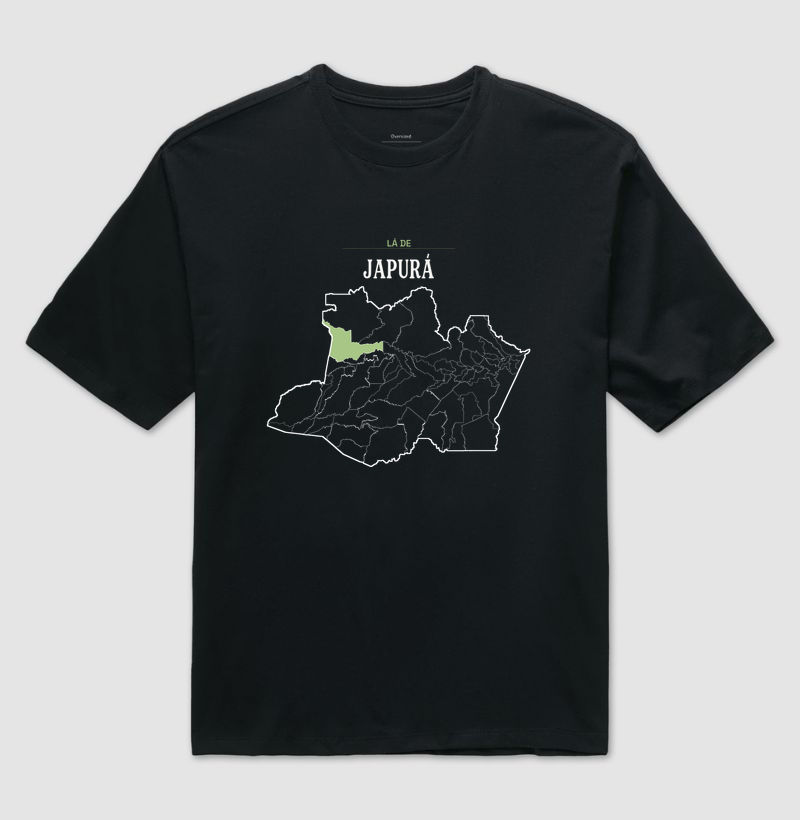 Japurá | Território AM - Camiseta Oversized