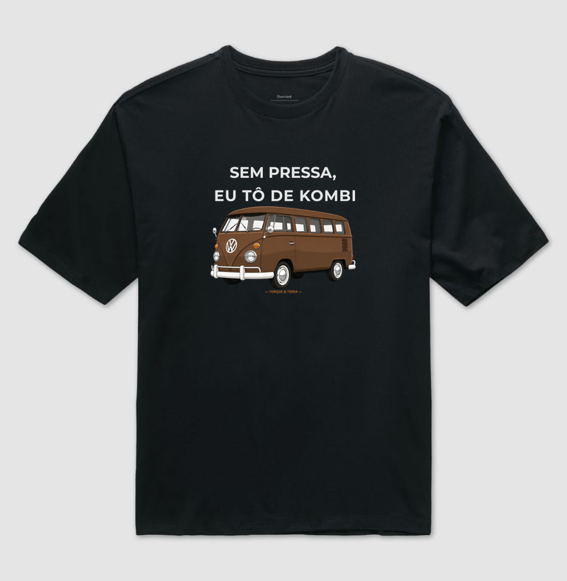 Sem pressa, eu tô de Kombi - Marrom