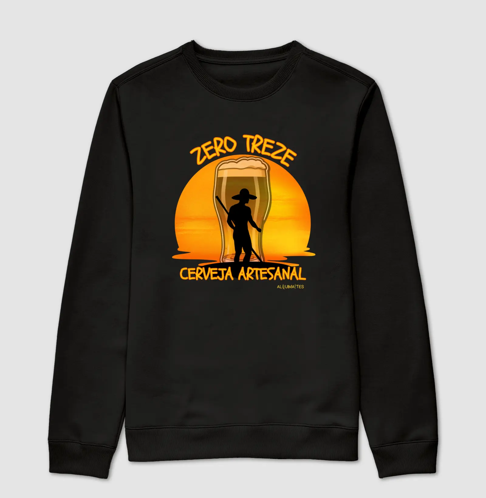 Moletom Sueter Zero Treze Cerveja Artesanal