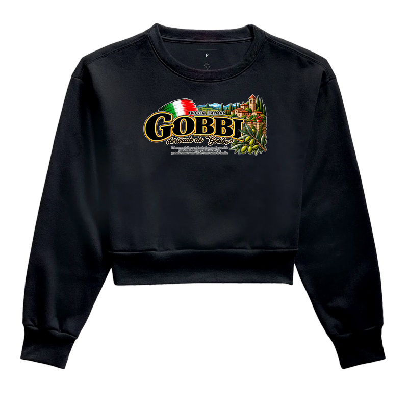 Gobbi - Cropped Moletom