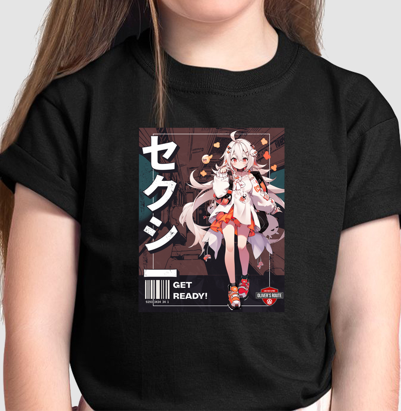 Anime - Camiseta Infantil