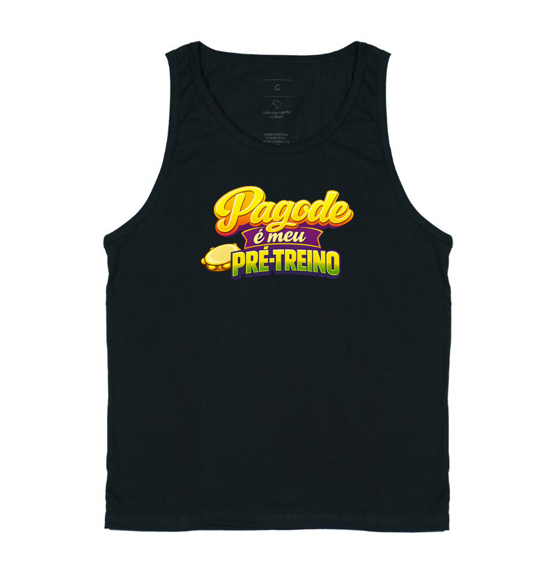 camiseta pagode é meu pré - treino