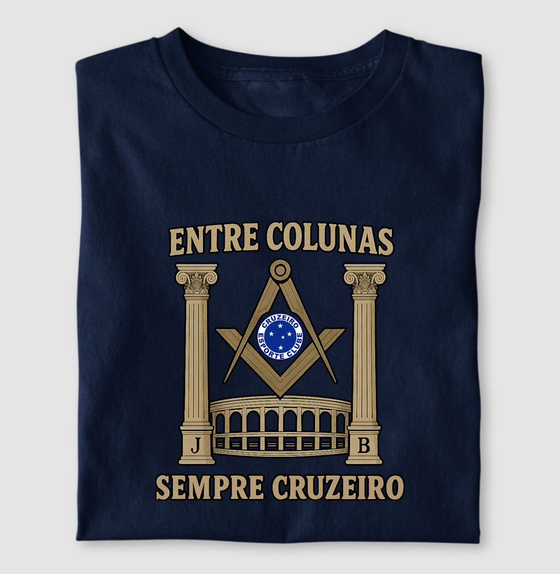 Camiseta Cruzeiro Entre Colunas - Mr. GADU