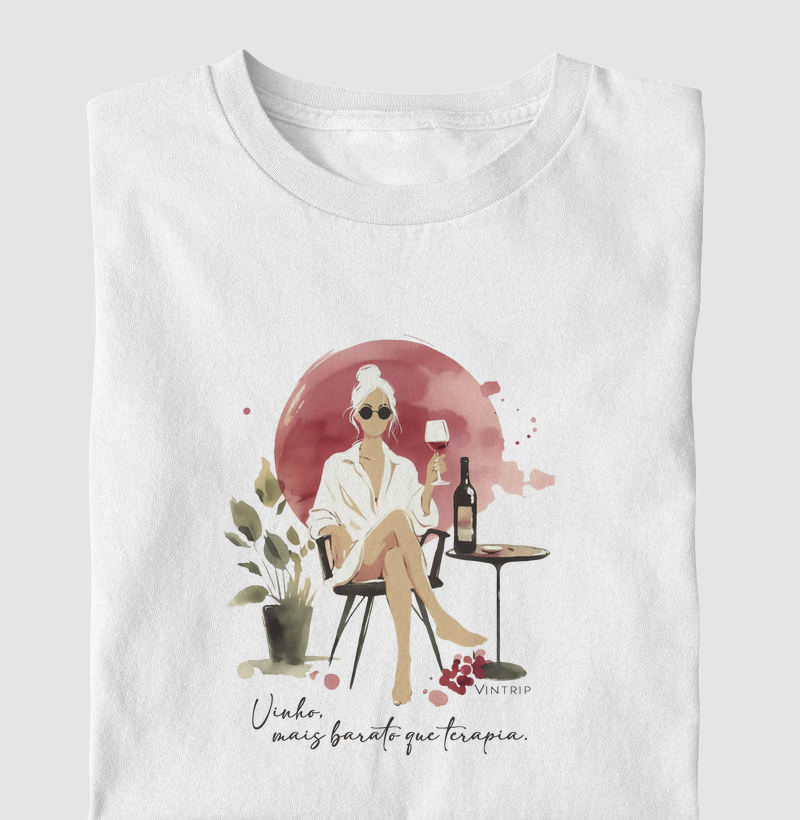 Vinho, mais barato que terapia