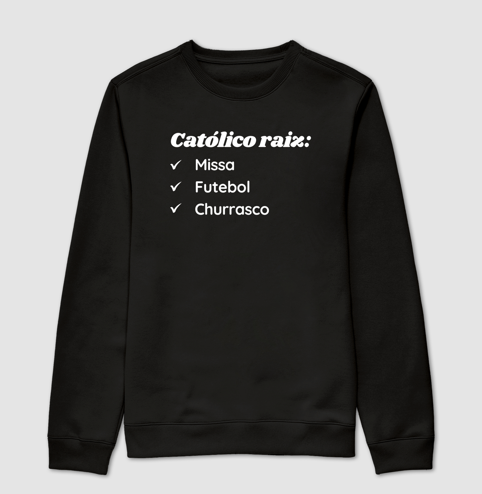 "Católico Raiz"
