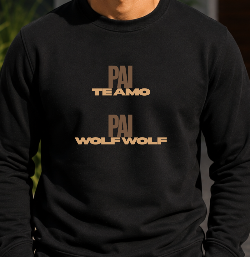 Pai te amo Pai wolf wolf