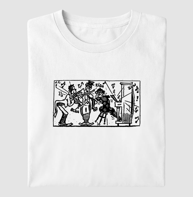 Jazz Vintage Cartoon, 1922 - Camiseta