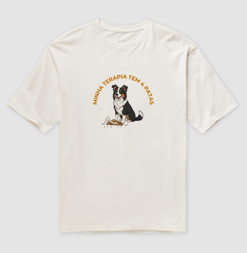 BORDER COLIE TERAPIA Oversized