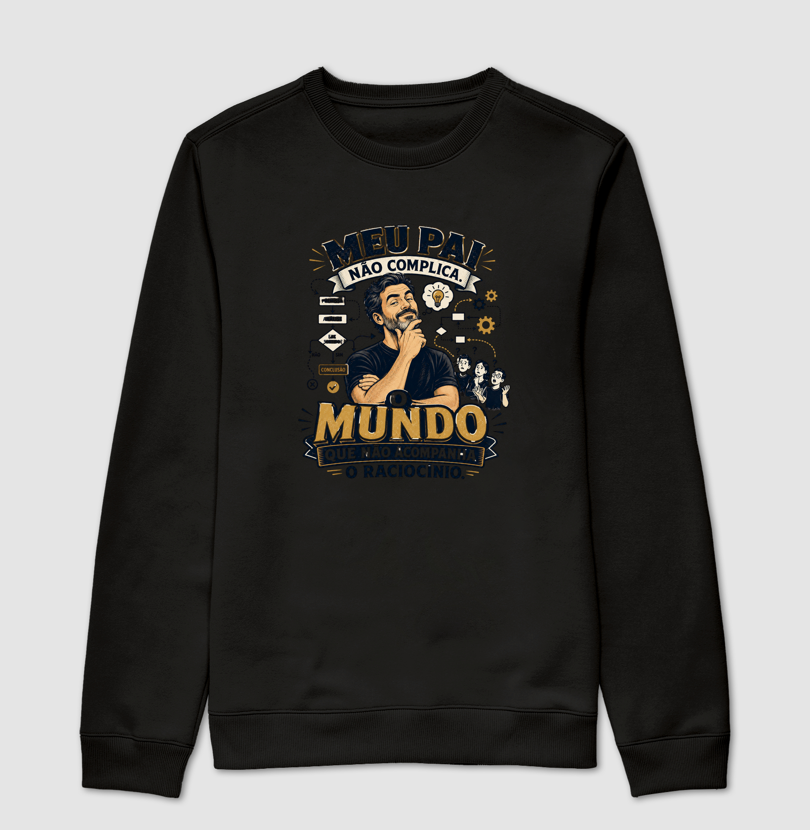 Meu Pai Não Complica. O Mundo Que Não Acompanha o Raciocínio.
