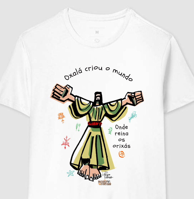 Oxalá Criou o Mundo Onde Reina os Orixás Mari Patuá