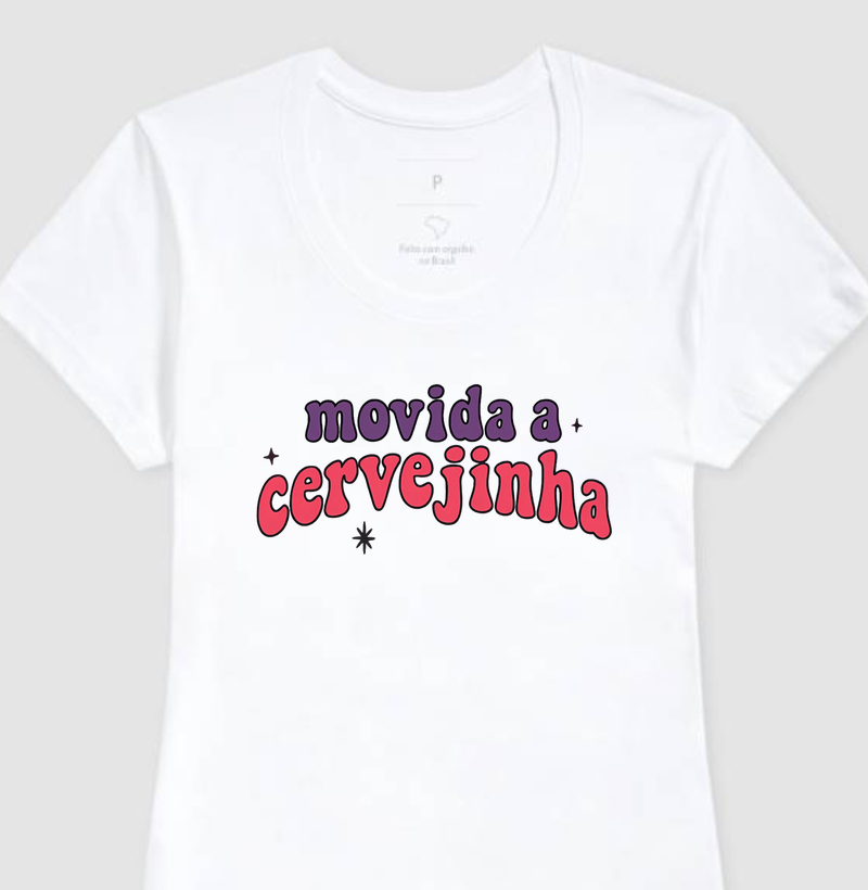 Camiseta Movida a cervejinha