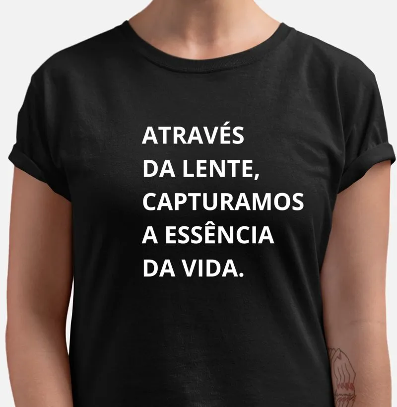 Camiseta essência da vida