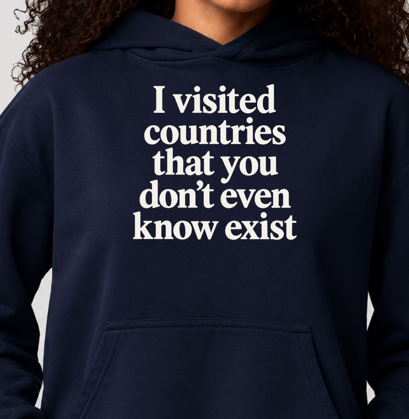 Moletom I Visited Countries
