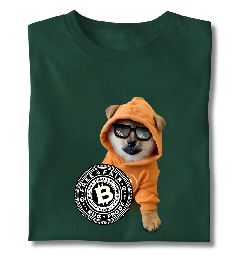 Camiseta $DOG Bitcoin
