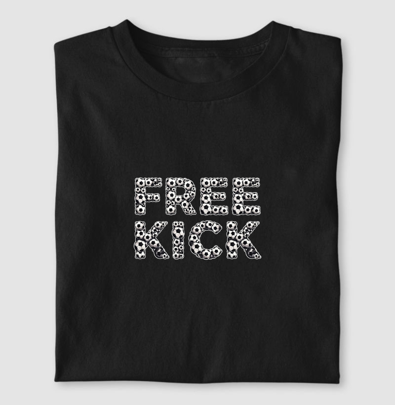 CAMISETA FREE KICK BOLAS FUTEBOL