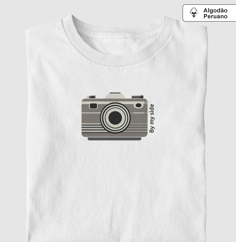 Máquina Fotográfica Retrô 5 - Algodão Peruano