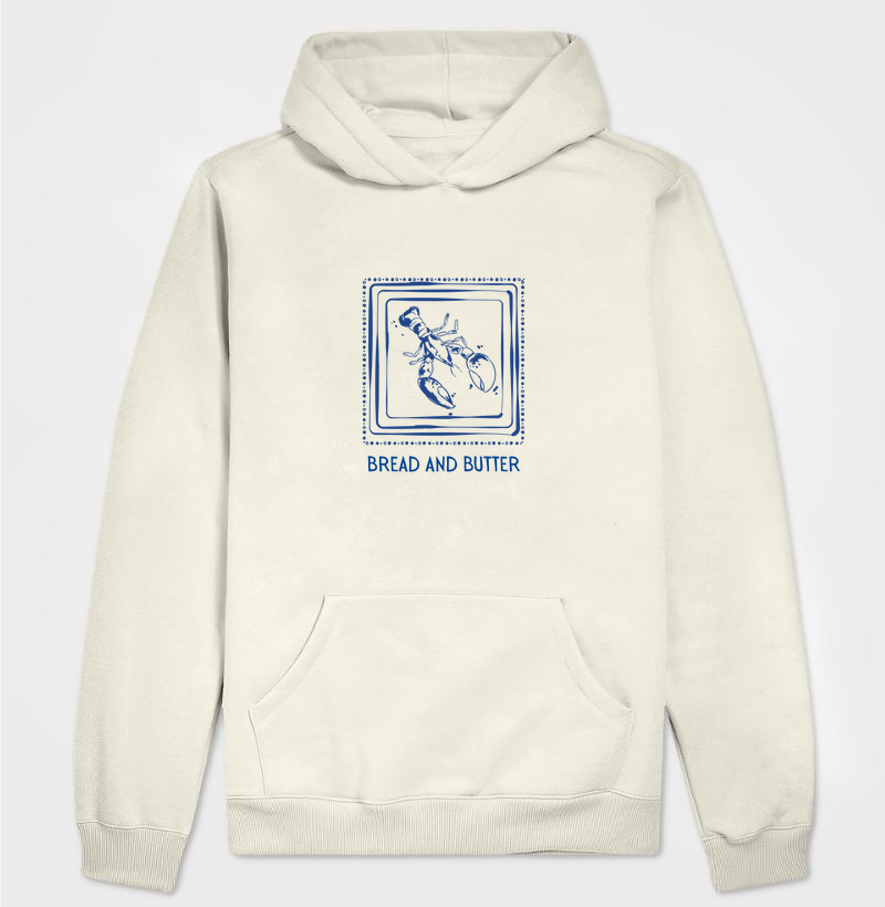 Moletom Capuz Lagosta Bread and Butter