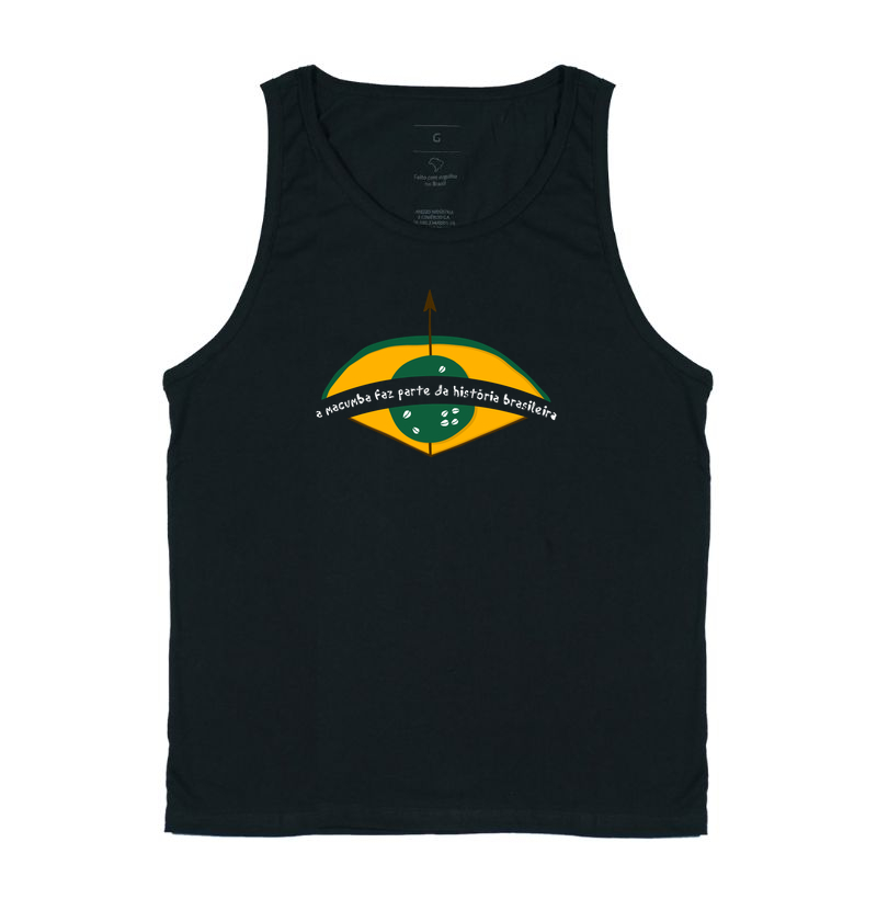 A macumba faz parte da história brasileira - Fonte branca