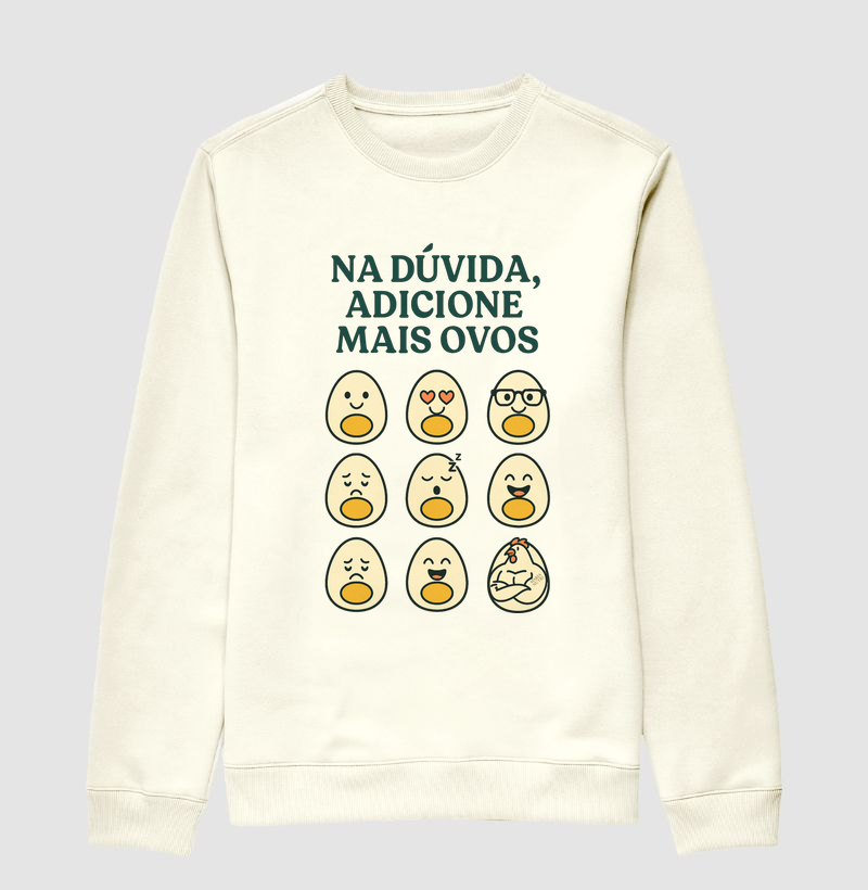 Na dúvida adicione mais ovos