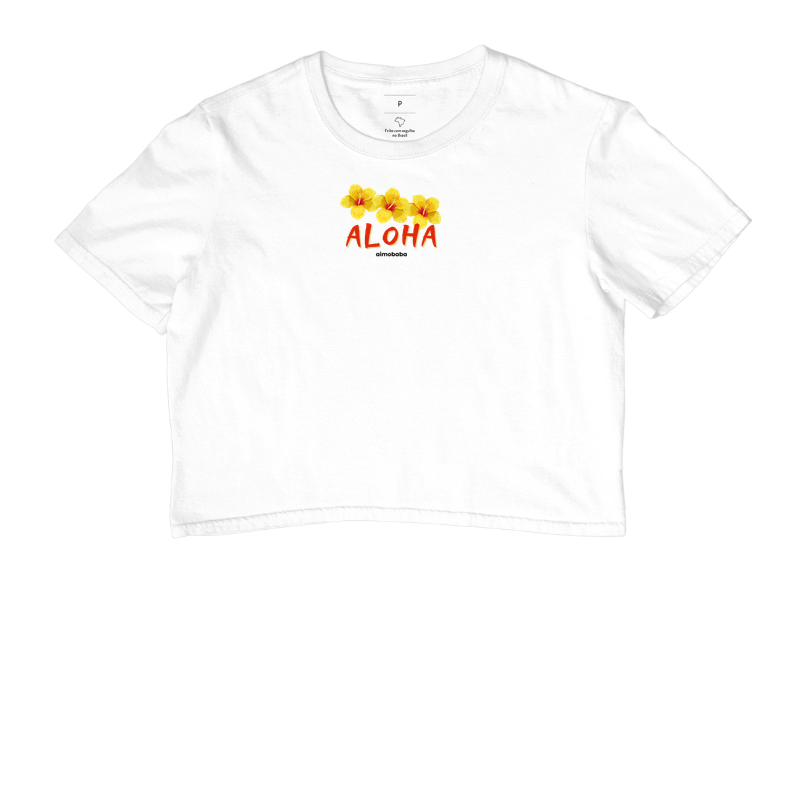 Cropped Aloha Flowers Y