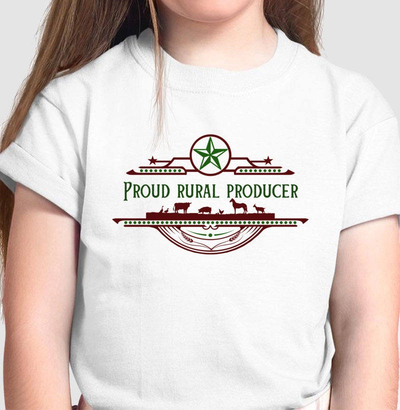 Proud rural producer - Camiseta Infantil