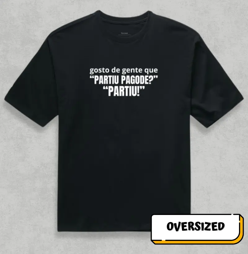 Gosto de gente que "Partiu Pagode?"
