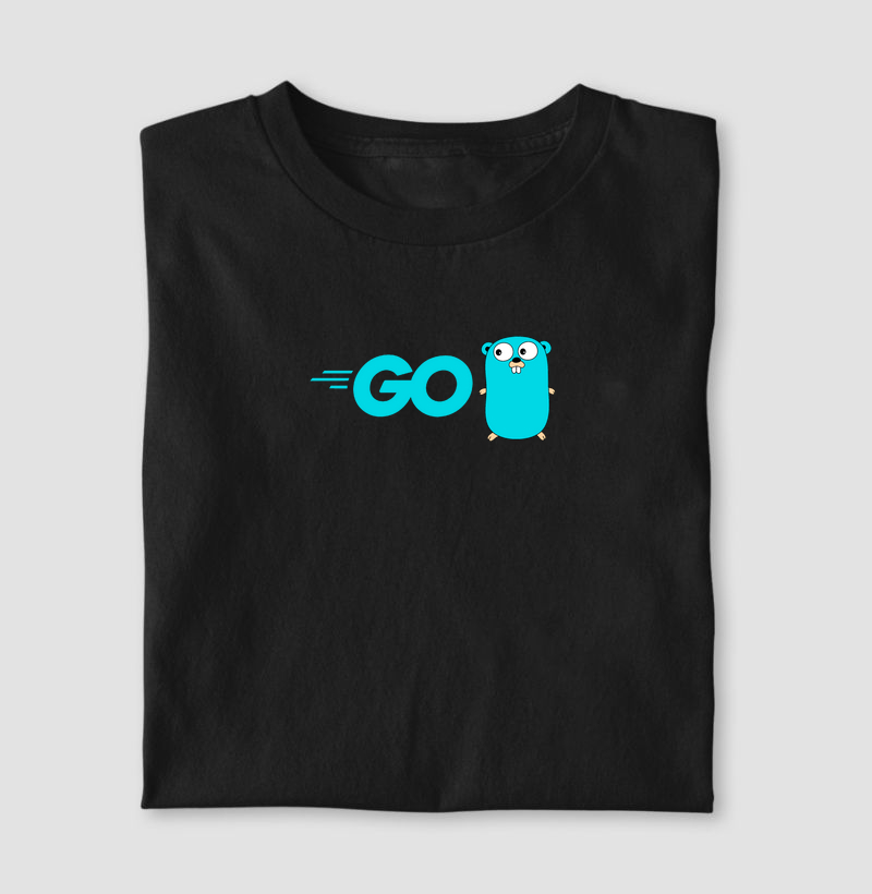 Camiseta "Golang" II - Logo - T.I
