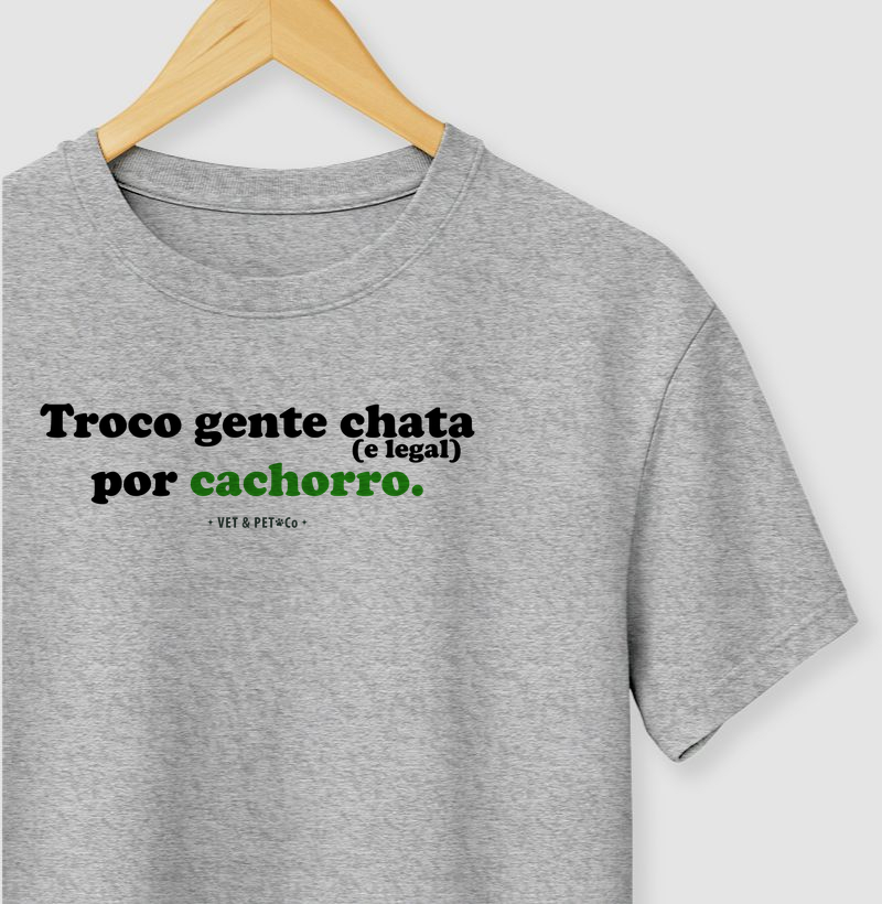 Troco gente chata (e legal) por cachorro