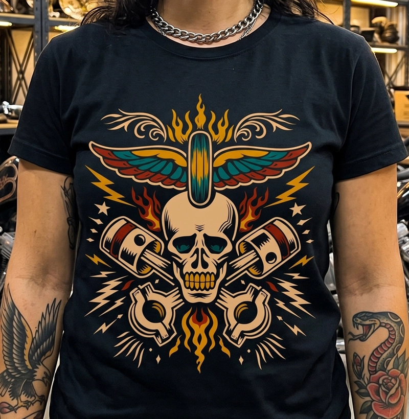 Skull Piston