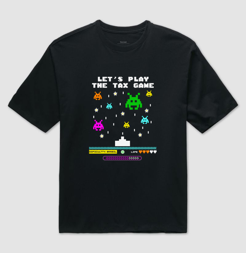 TAX GAME - Camiseta Oversized