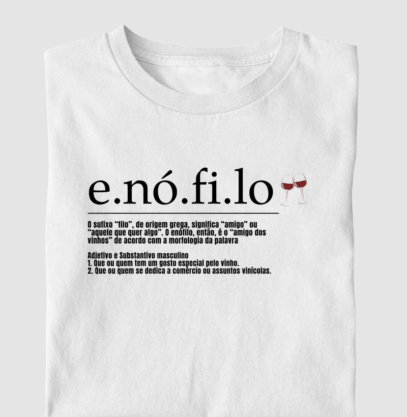 Camiseta Enófilo(a)