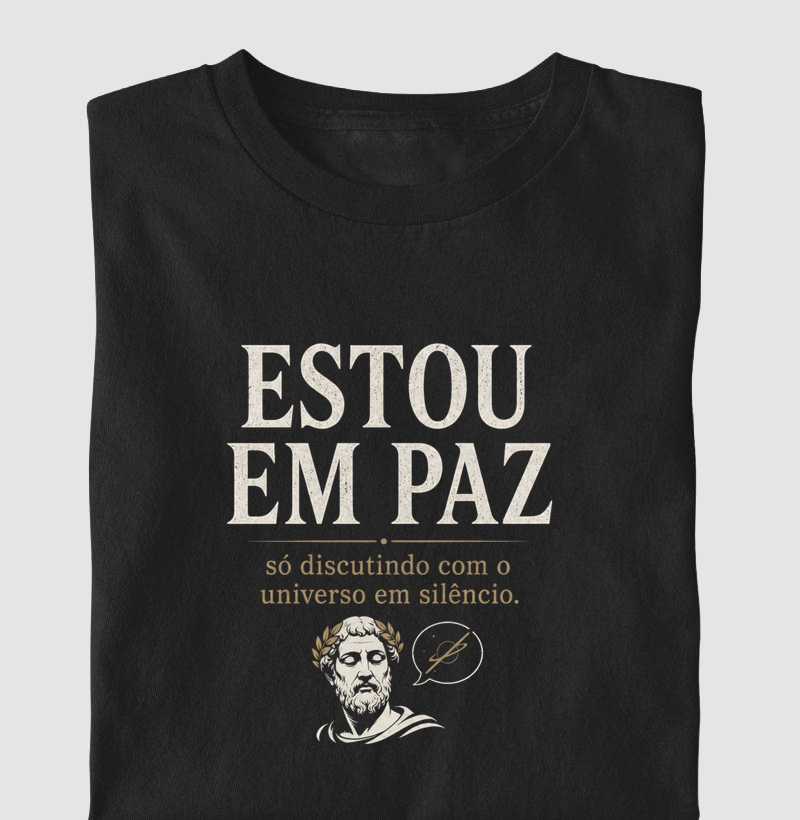 Camiseta Estou em Paz