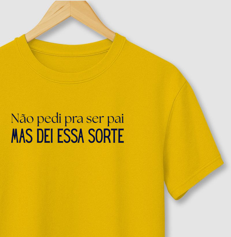 Não pedi pra ser pai, mas dei essa sorte