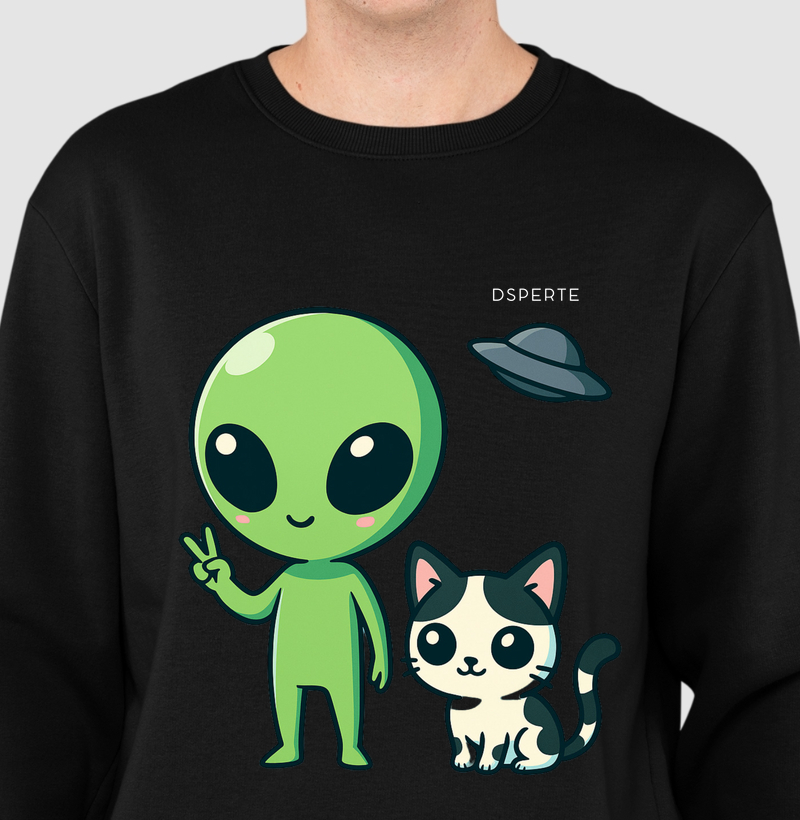 Alien & Gato Cósmico