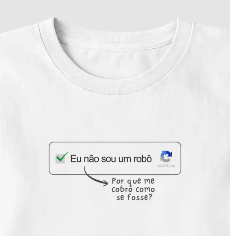 Eu não sou um robô