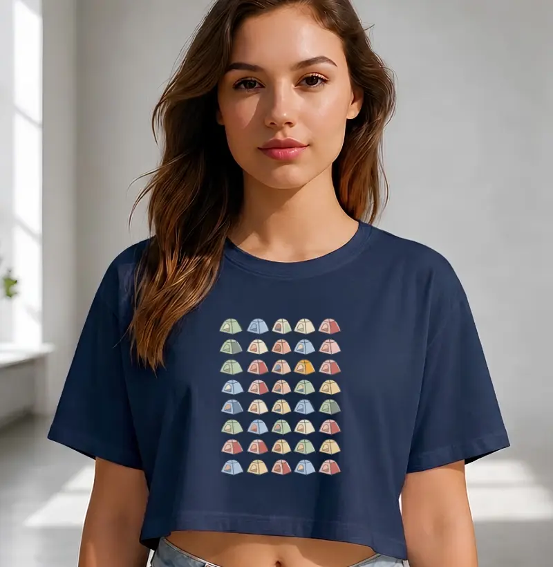 Camiseta Cropped Alma Outdoor | Vila de Barracas