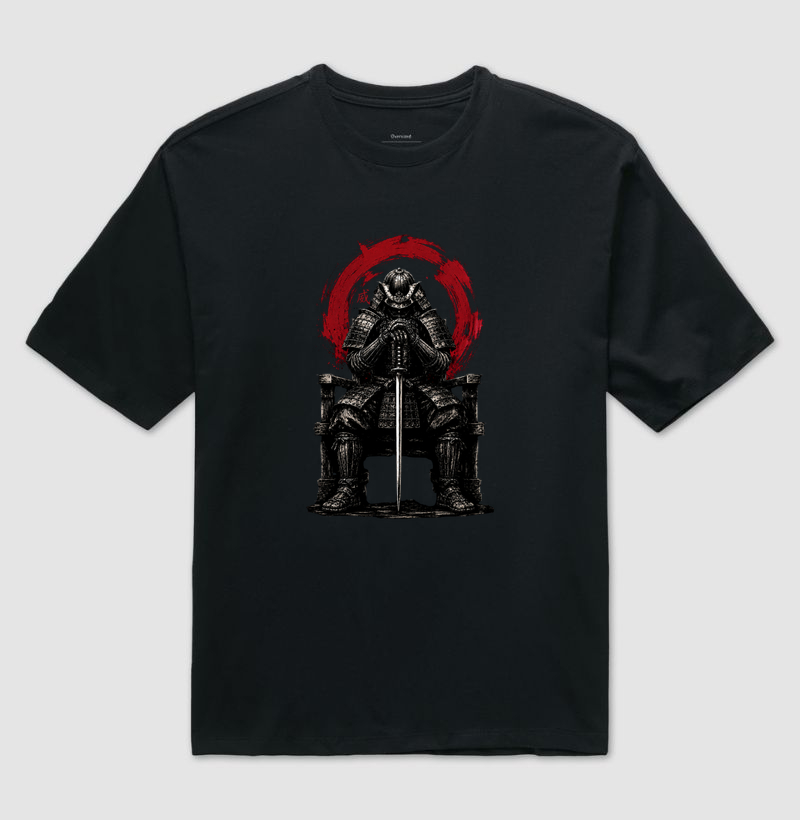 SAMURAI — O Peso do Poder - Camiseta Oversized