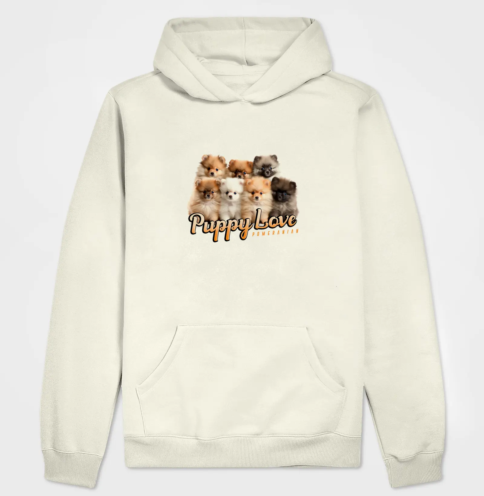 Hoodie Moletom Pomerania Puppy Love 02