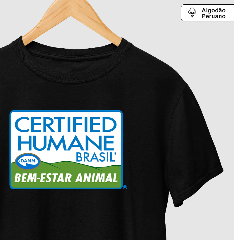 Camiseta DAMM Certified HUMANE LOGO GRANDE