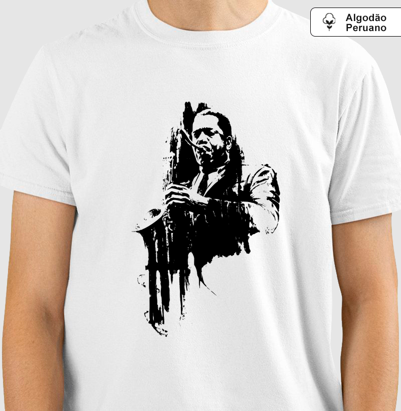 John Coltrane Picture Black