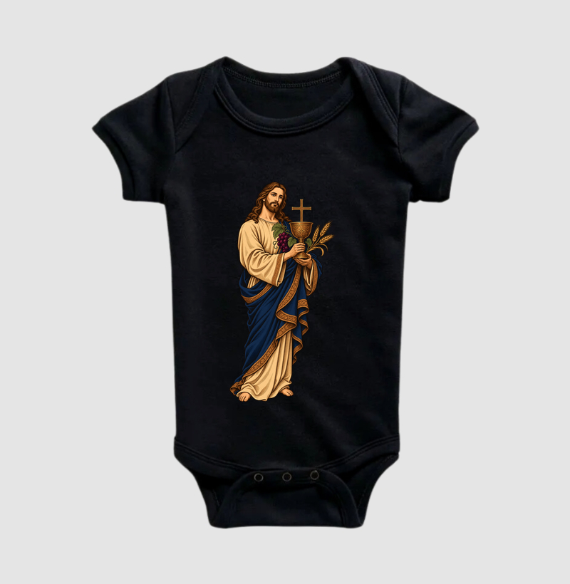 Cristo da Aliança - Cristo Vivo - Body Infantil
