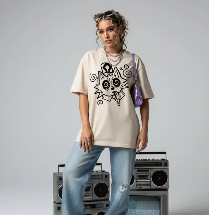 Cami Oversized — Slurp Cat