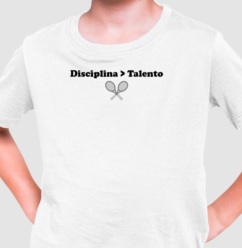 Disciplina > Talento - Camiseta Infantil