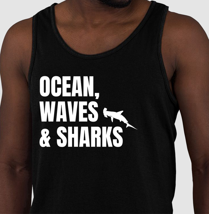 Ocean, waves & sharks