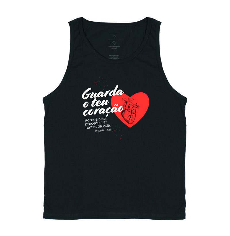 Guarda o teu coração - Regata