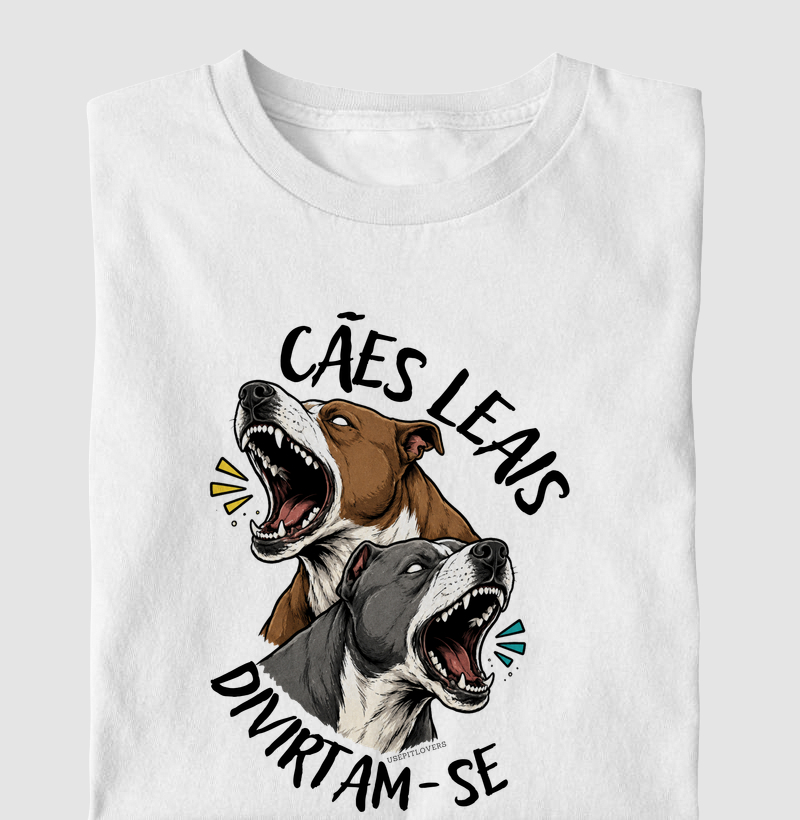 CÃES LEAIS DIVIRTAM-SE