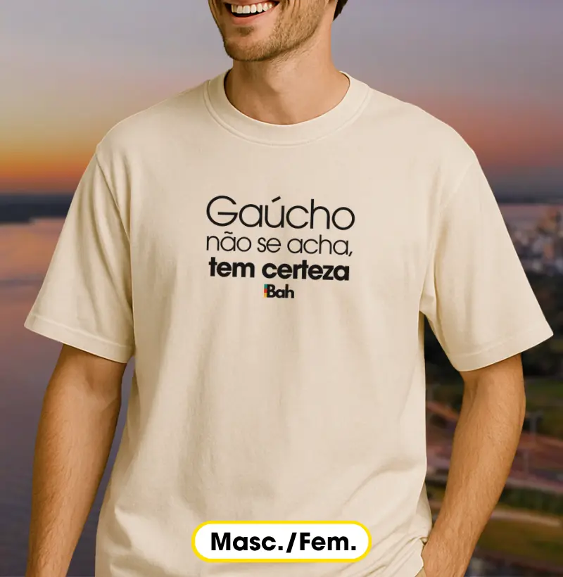 Gaúcho não se acha